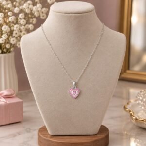 Sweetheart Love Pendant – Elegant Romantic Heart Pendant Jewelry for Women